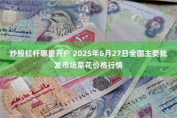 炒股杠杆哪里开户 2025年6月27日全国主要批发市场菜花价格行情